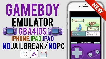 Gameboy Emulator GBA4iOS BACK On iOS 11/10/9! NO Jailbreak/NO PC