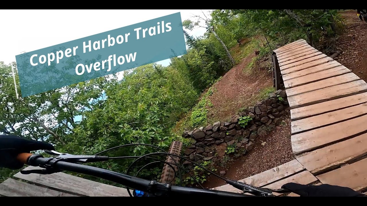 Copper Harbor Mountain Biking Overflow Trail YouTube