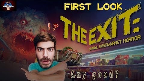 The Exit: Liminal Supermarket Horror | FIRST LOOK | PS5HD | Exit Strategy Failed!