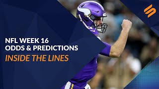 NFL Week 16 Saturday Games Odds and Predictions: Best Picks Against the Spread [Inside the Lines]