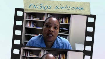 ENG102 Welcome