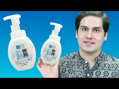 Hada Labo - Gokujyun Hyaluronic Acid Face Foam (Rohto Mentholatum) Review