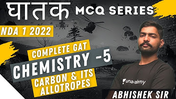 NDA Chemistry MCQ Day #5 Ghatak MCQ Series - NDA Preparation 2022 | Complete GAT | Learn With Sumit