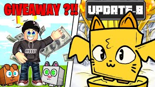 LIVE [Update] 👽 🔴 | FREE GEMS 💎 PET AND HUGE GIVEAWAY IN PET SIMULATOR 99| Roblox