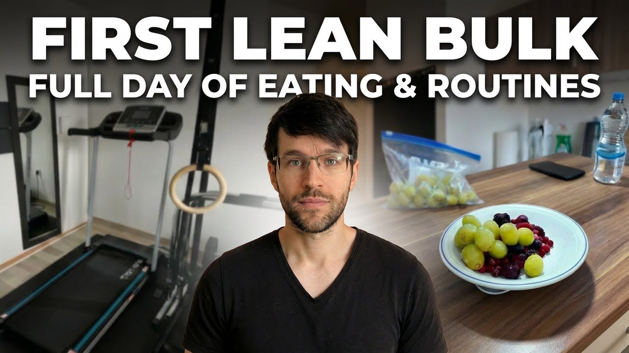 I’m Done Dieting (My First Lean Bulking Routine & Diet) - YouTube
