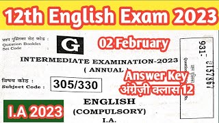 12th English Answer Key 2023bihar Board Intermediate Arts English Solution 2023bseb Exam 2023 Eng