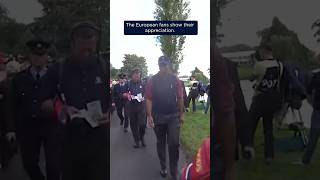 Tiger Woods’ AMAZING moment with European fans! 🥹