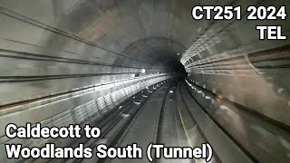 [First Day!] SMRT Trains - Thomson East Coast Line Stage 2 Tunnel View (Direction 2)