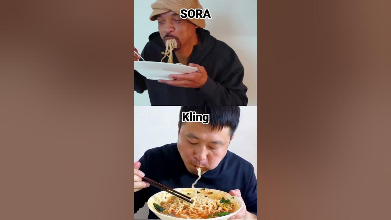 OpenAI Sora VS China Kling - China's AI Video Generator BEATS SORA!!? #shorts