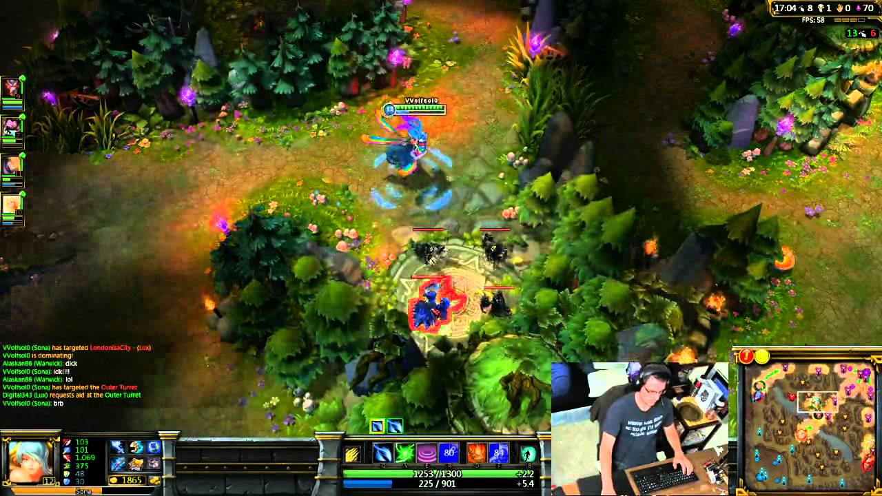 Powerful Arcade Sona - Gameplay