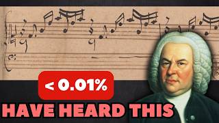 You’ve Never Heard BACH's Original Version of the PRELUDE in C