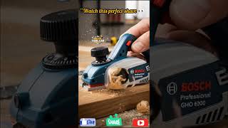 This Tiny Planer Makes Wood Perfectly Smooth 😱🔥 #woodworking #usa #america #newyork #usashorts