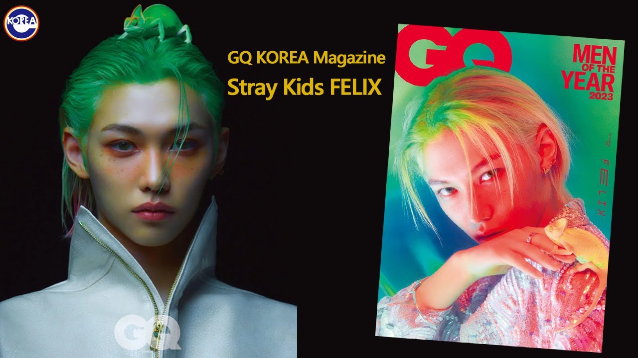 Unboxing GQ KOREA 12月号Stray Kids #FELIX - YouTube
