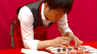 ノンスタ井上が3人娘の為に手際よくガチャガーナを作る／ロッテ「ガチャガーナ」動画 井上ガチャガーナ作り