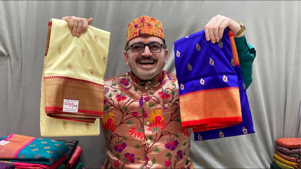 Soft Silk Paithani new Collection  | Kasturi Paithani live