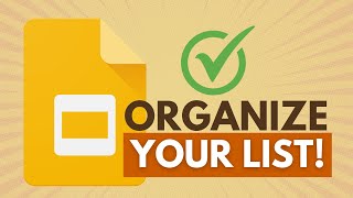 How to Add, Customize, and Organize Lists in Google Slides