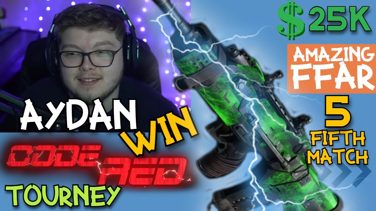 $25K WARZONE CODE RED AYDAN & RATED WIN! FOURTH MATCH - WARZONE Tournament #5