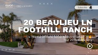 Inside This Private Corner Lot Gem in Foothill Ranch 🔥 | 20 Beaulieu Lane Tour