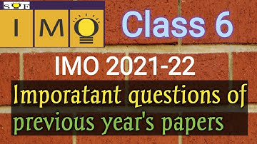 class 6 imo | imo previous year papers | class 6 maths Olympiad questions | SOF IMO 2021-22