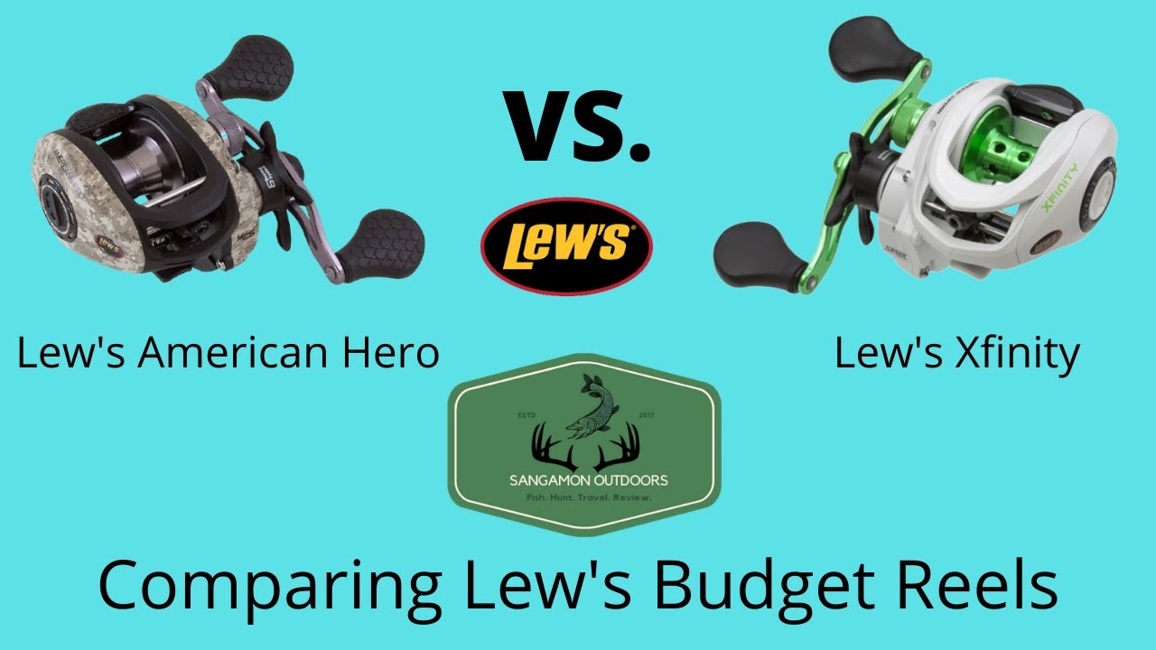 Lew's American Hero vs Xfinity LEW'S Fishing REELS the REEL Tea 