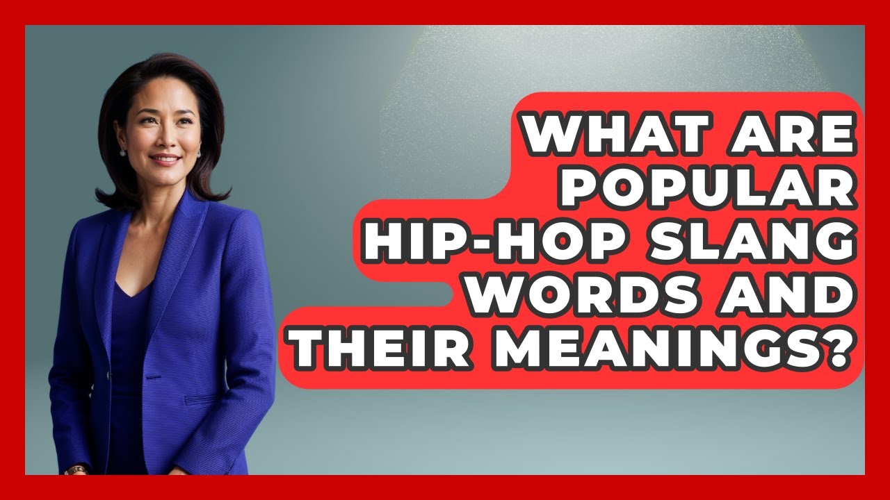 What Are Popular Hip-Hop Slang Words and Their Meanings? | SlangXplained