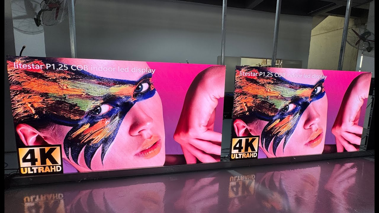 High Resolution P1.2 COB LED Display with Alternative Touch Control