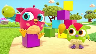 Funny songs for babies. Strong & Weak song for kids. Sing-along with @HopHoptheOwl
