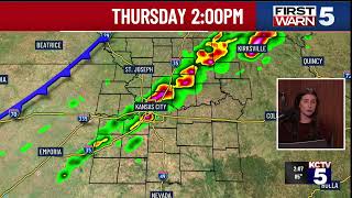 LIVE: First Warn Weather Day, severe storm potential