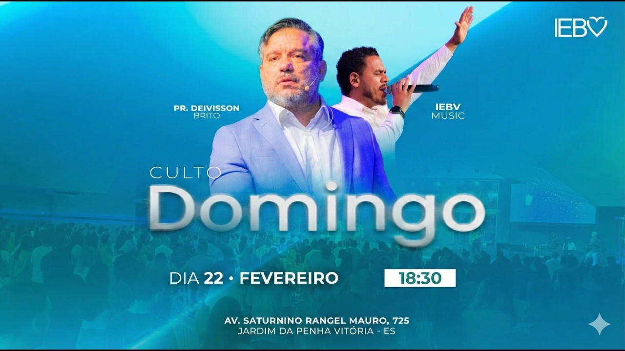 Não fique na beira, Deus tem algo novo pra sua vida (Ez. 1:1-3, 47:3-6) | Pr. Deivisson | 22/02/26