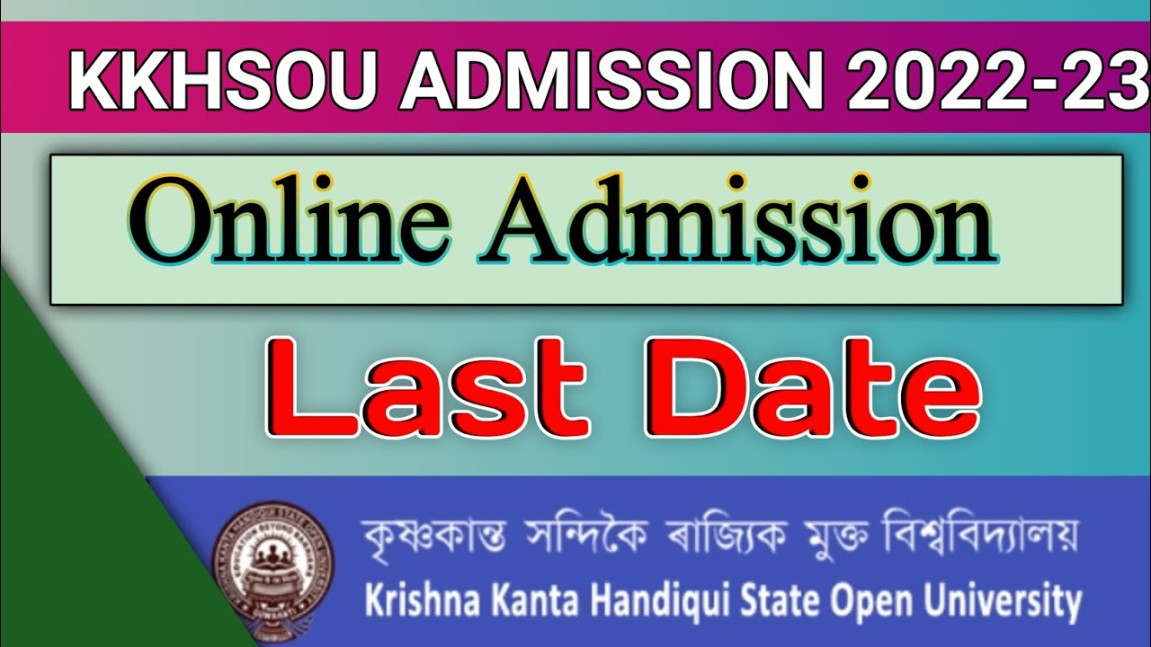 kkhsou assignment last date 2022