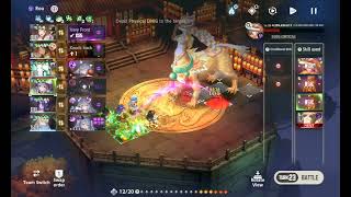 Brown Dust 2: Day 1 LV 19/20 Fiend Hunt Wrathful Lion Mask 12.8B+DPS+builds