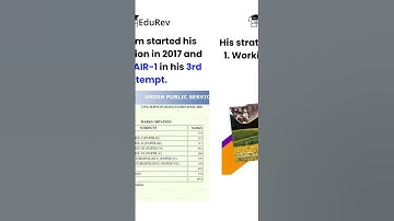 How Shubham Kumar 2020-21 topper could secure an AIR 1? #upscshorts