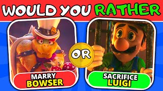 Would You Rather… Super Mario Bros. The Movie  (Part 2)