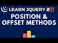 jQuery Position() &amp; Offset() Method - jQuery JS Library Tutorial