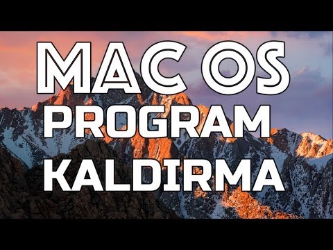 Video: Mac'ten Bir Program Nasıl Kaldırılır