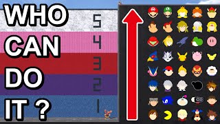 Who Can Make It? One Wall Jump Tierlist - Super Smash Bros. Ultimate