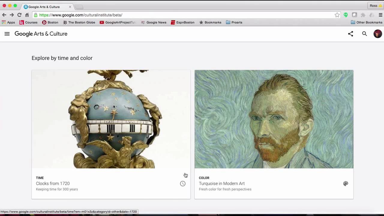 Google arts and culture tutorial youtube