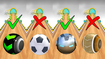 Going balls VS Rollance VS Action Balls 🔥 Speedrun Android Gameplay 