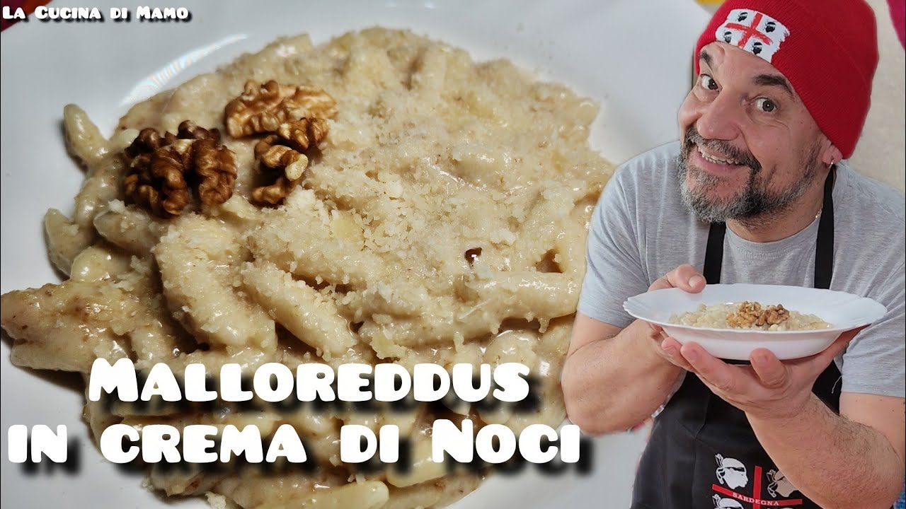 Malloreddus in crema di Noci