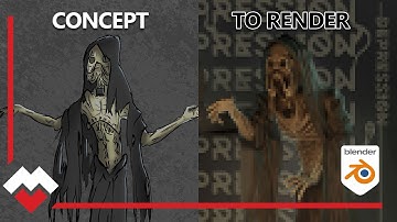 making a grim reaper character (Episode -03 depression)