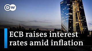 The European Central Bank raises key interest rates for the first time in 11 years | DW News