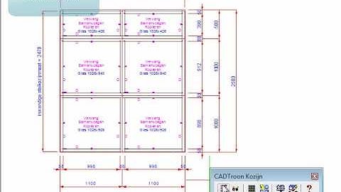 CADTroon Window frame