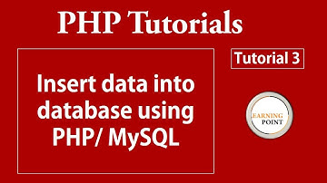 How to Insert data into Database with PHP Mysql in Urdu/Hindi
