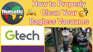 How To Properly Clean Your Bagless Vacuums @beko1987 @ManchesterVacs screenshot 1