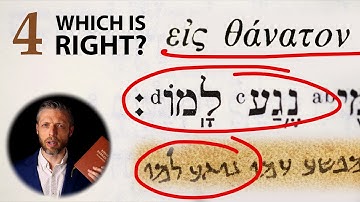 A Variant in Isaiah 53:8 - Scribes & the Old Testament - Part 4