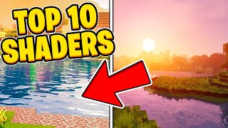 Top 10 Shaders for Minecraft Bedrock 1.20  (Android, IOS, Xbox One, Ps4, MCPE)