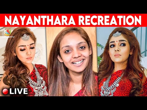 FULL VIDEO: Nayanthara Inspired Makeup | Vishasree Model, Kannan RaajaManickam, Mookuthi Amman Movie
