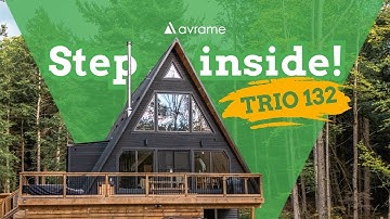 AVRAME TRIO132 | A-frame house walkthrough