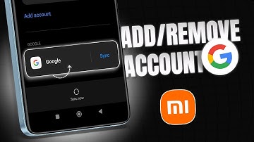 Google-accounts toevoegen en verwijderen op Xiaomi-telefoons | Google-accounts beheren op Redmi, ...