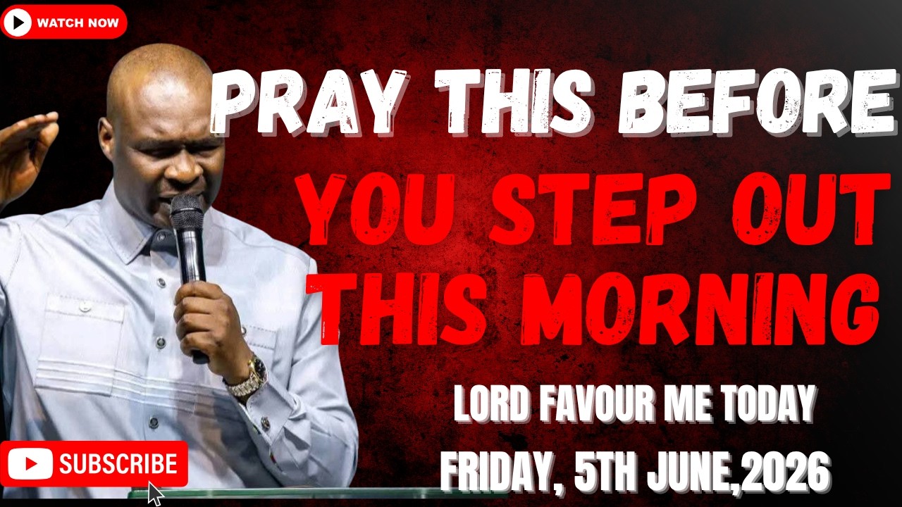 ⁣5TH JUNE 2026: START YOUR DAY WITH POWERFUL EARLY MORNING PRAYERS BY APOSTLE JOSHUA SELMAN